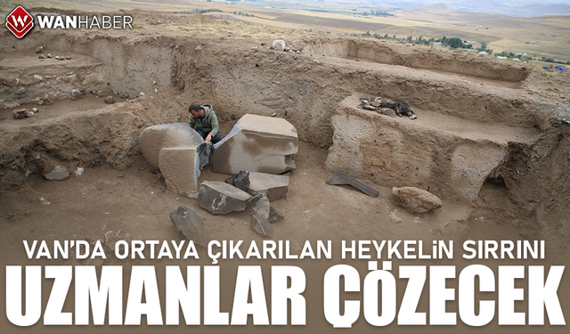 Garibin Tepe'de ortaya çıkarılan heykelin sırrını uzmanlar çözecek