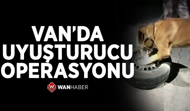 Van’da 7 kilo 650 gram metamfetamin ele geçirildi