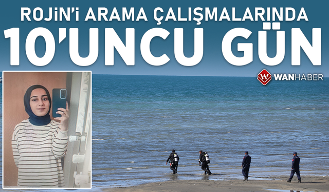 Rojin'i arama çalışmalarında 10'ncu gün