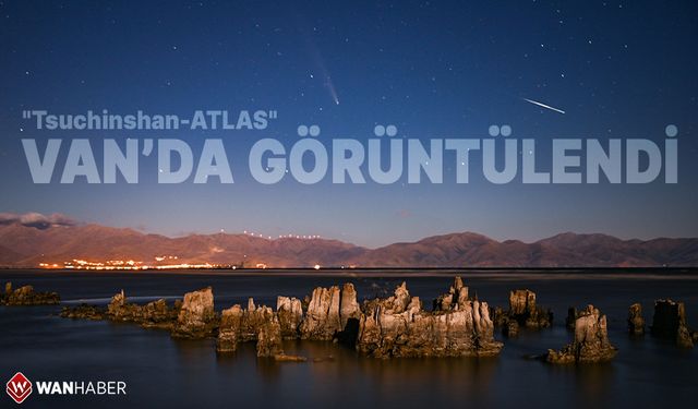 Tsuchinshan-Atlas Van'da görüntülendi