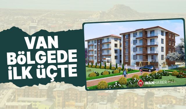 Van konut satışında bölgede ilk üçte!