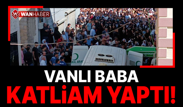 Vanlı isim, eşini ve 4 çocuğunu öldürüp intihar etti