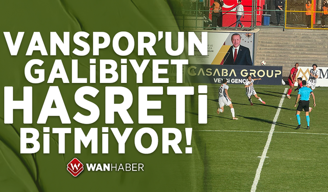 Van Spor’a evinde soğuk duş!