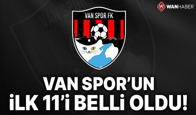 Van Spor'un maç kadrosu belli oldu