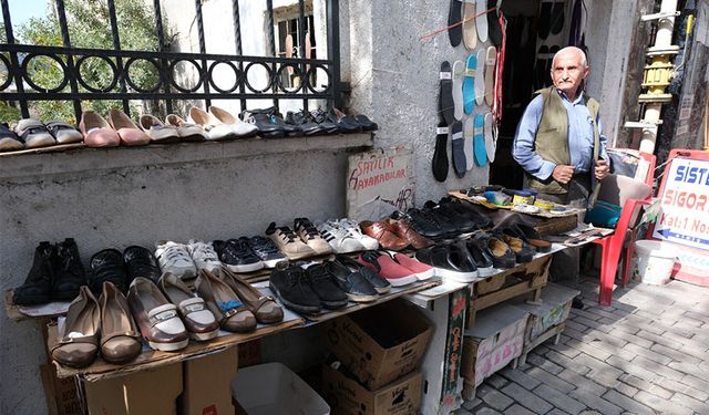 Van’da yarım asırdır kunduracılık yapıyor