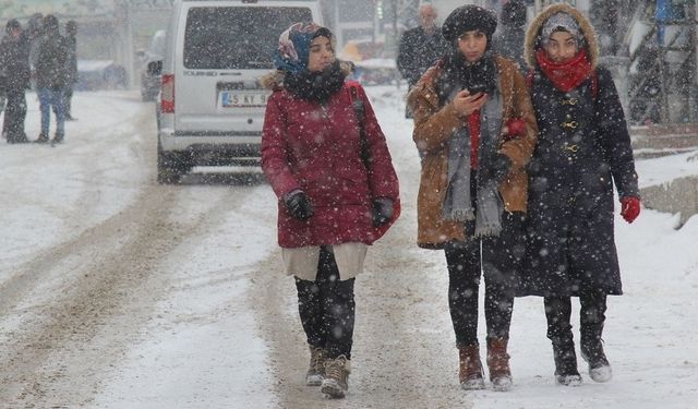 Van için 3 uyarı birden! Kar yağışı geliyor!