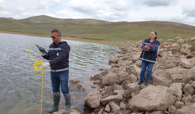 Van'da bazı göllerin su kalitesi belirlendi