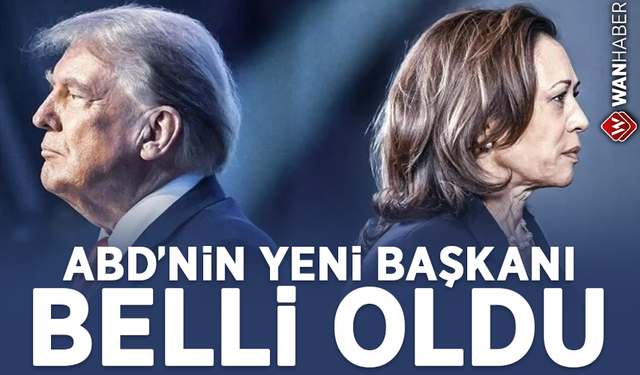 ABD'nin 47. başkanı Donald Trump oldu