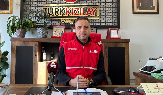 Kızılay Van İl Başkan Yardımcısı Yeltekin: Kızılay toplumun birleştirici gücü