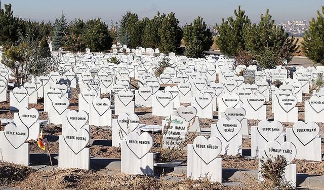 Sivas'ta arazide bulunan bebek cesedini mezarlıktan yabani hayvanlar çıkartmış