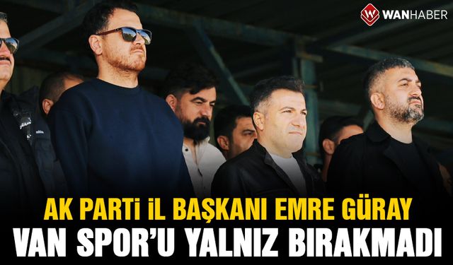 Emre Güray Van Spor'u yalnız bırakmadı