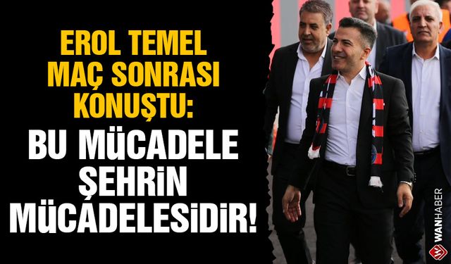 Erol Temel: Van Spor mücadelesi şehrin mücadelesidir!