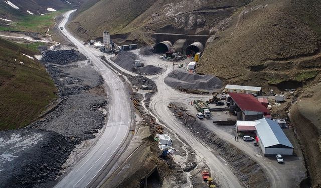 Güzeldere Tüneli cuma günü açılıyor!