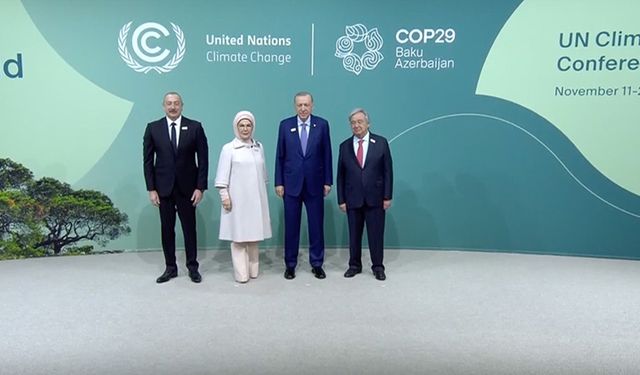 COP29 Dünya Liderleri İklim Zirvesi başladı