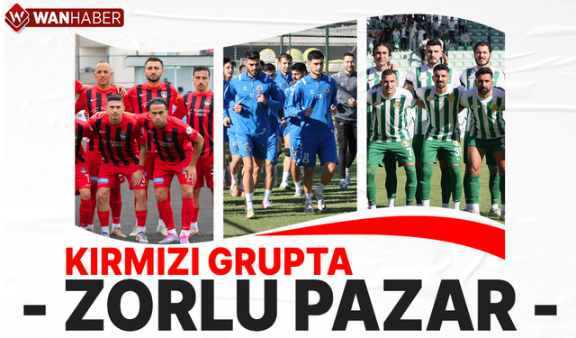 2. Lig Kırmızı Grup’ta zorlu pazar