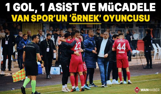 Van Sporlu Mert Örnek, Somaspor maçına damga vurdu!