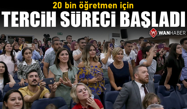 20 bin öğretmen için tercih süreci başladı