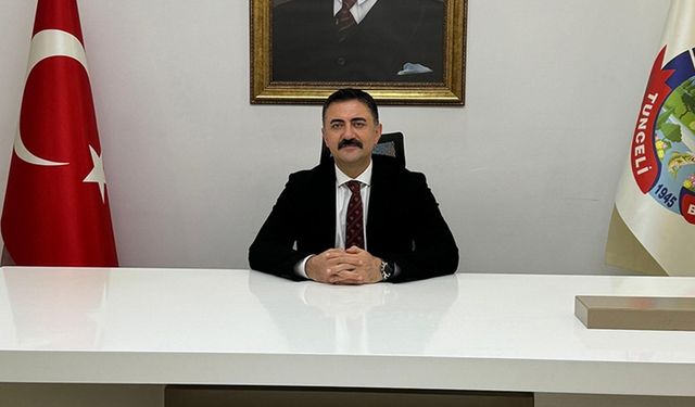 Tunceli Belediye Başkan Vekili olarak görevlendirilen Vali Tekbıyıkoğlu görevine başladı