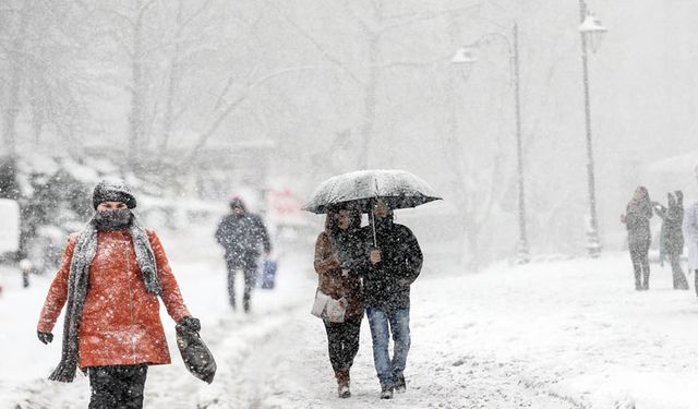 Meteoroloji tarih verdi: Van beyaza bürünecek!