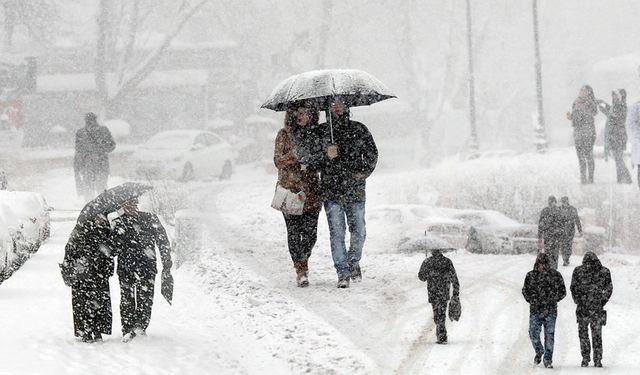 Son dakika! Van için kar yağışı uyarısı