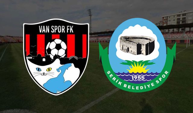 Van Spor- Serik Belediyespor maçı canlı yayınlanacak mı? Hangi kanalda, saat kaçta?