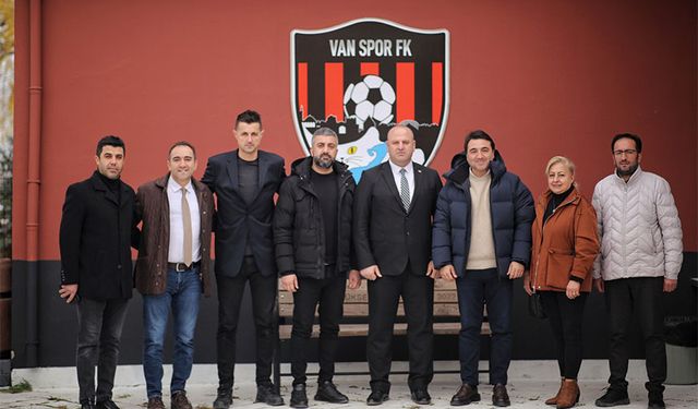 TFF temsilcilerinden Van Spor’a ziyaret