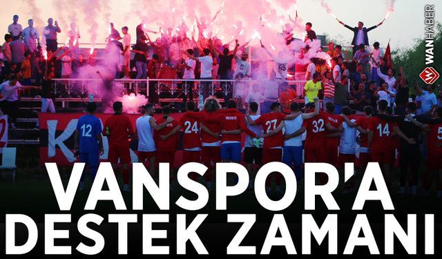 Van Spor’a destek zamanı