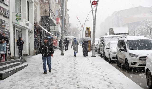 Van’ın 4 ilçesi için sarı kod uyarısı!