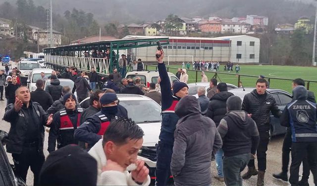 Amatör lig maçında kavga çıktı: 8 yaralı