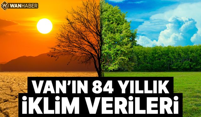 Van’ın 84 yıllık iklim verileri açıklandı!