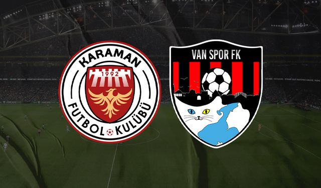 Karaman - Vanspor maçı canlı yayınlanacak mı?