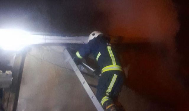 Van'ın Saray ilçesinde ev yangınları