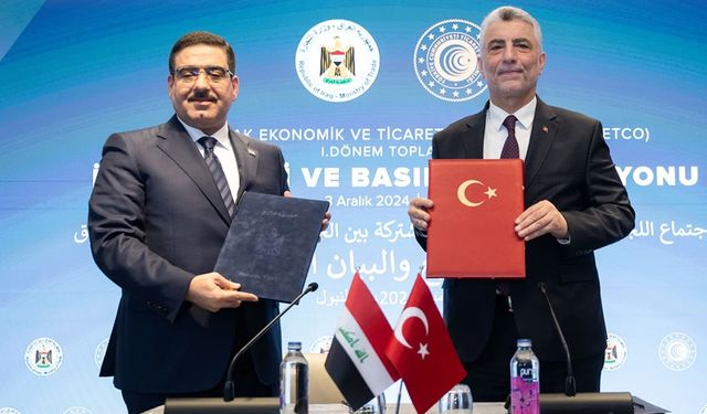 Türkiye ile Irak arasında protokol imzalandı