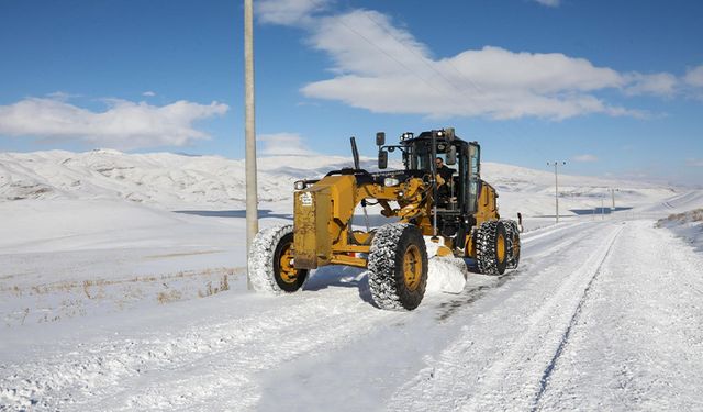 Gevaş ve Gürpınar’da 20 yol ulaşıma kapalı