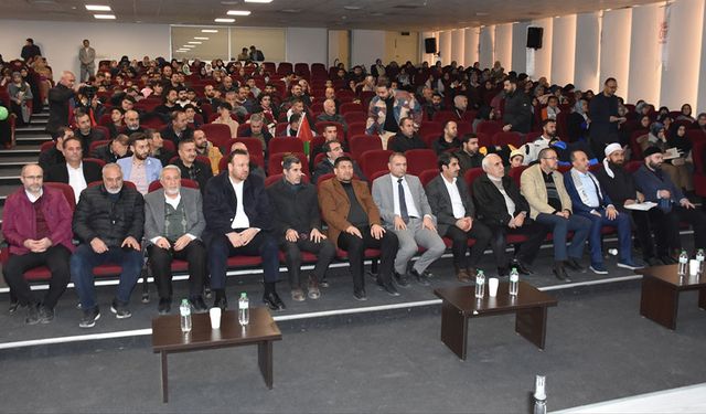 Van'da "Mekke'nin Fethi ve Kudüs Gecesi" programı düzenlendi