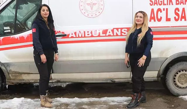 Yüksekova’nın kadın ambulans şoförleri