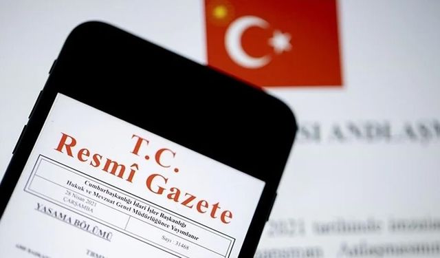 Atama kararları Resmi Gazete'de