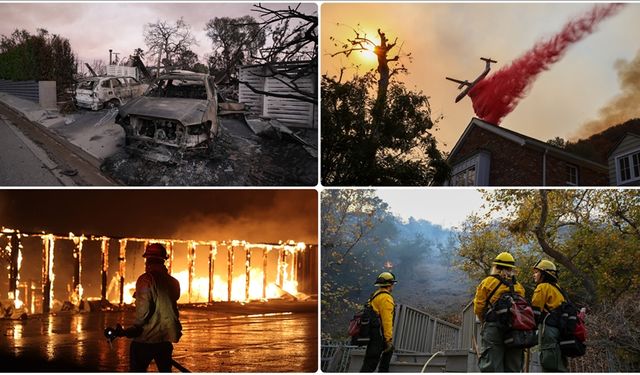 Los Angeles'taki yangınlarda ölü sayısı 16'ya yükseldi