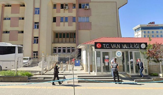 Van için bir uyarı da valilikten