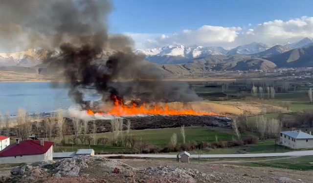 Van’da anız yangınlarına karşı acil çağrı