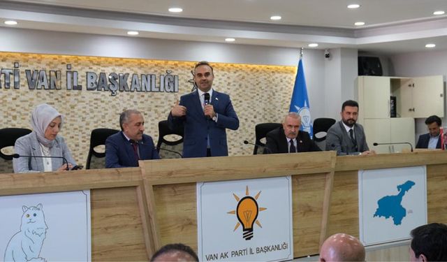 Bakan Kacır: Van'a Bilim Merkezi kazandıracağız