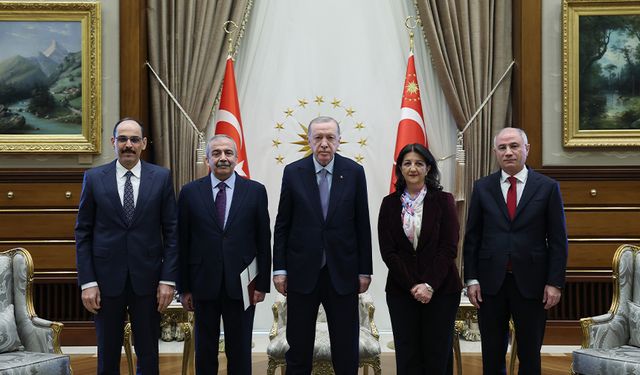 Erdoğan, DEM Parti heyetini kabul etti