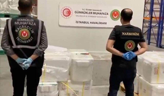 Ticaret Bakanlığı ekipleri yüklü miktarda uyuşturucu ele geçirdi