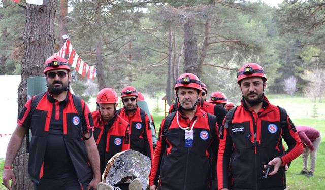 Van ekibinden depreme hazırız mesajı
