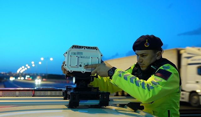 Otoyollarda yapay zeka destekli radar cihazları devrede