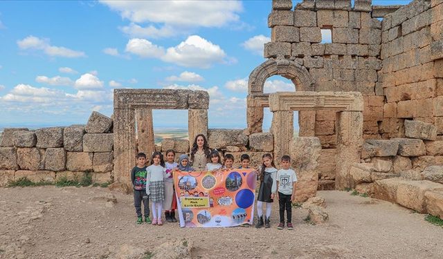 Minik kültür elçileri Diyarbakır'ı tanıtıyor