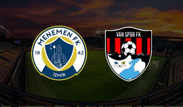 Menemen FK - Vanspor FK canlı yayın