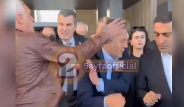 CHP'li Özgür Özel'e AKM'de saldırı!