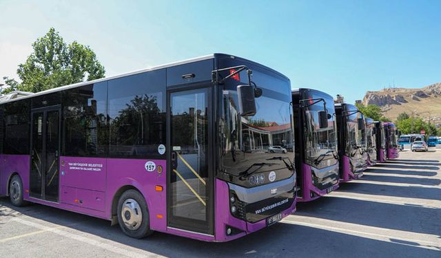 Van'da bayram boyunca ulaşım ücretsiz mi olacak?  Büyükşehir'den açıklama geldi