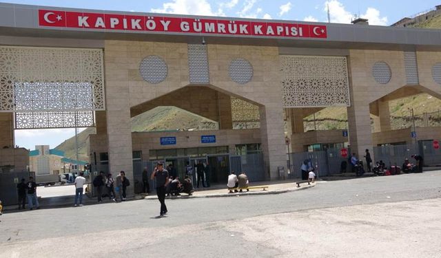 Van Kapıköy Gümrük Kapısı’nda hareketlilik azaldı